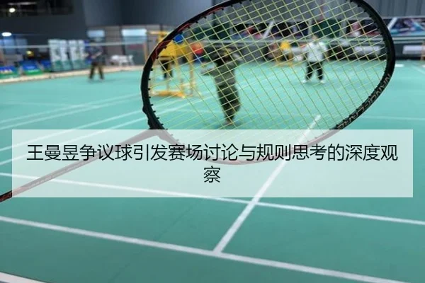 王曼昱争议球引发赛场讨论与规则思考的深度观察
